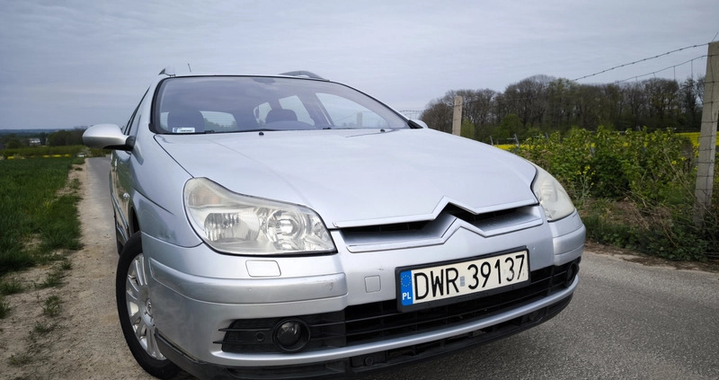 Citroen C5 cena 8300 przebieg: 311000, rok produkcji 2005 z Sobótka małe 301